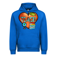 Cobalt teach heart Urban Hoodie - JahusDesignShop