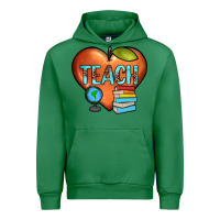 Emerald teach heart Urban Hoodie - JahusDesignShop