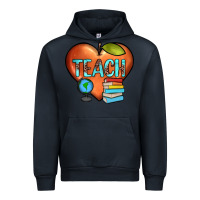 Navy teach heart Urban Hoodie - JahusDesignShop