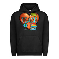 Pigment Black teach heart Urban Hoodie - JahusDesignShop