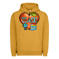 Pigment Peanut Butter teach heart Urban Hoodie - JahusDesignShop