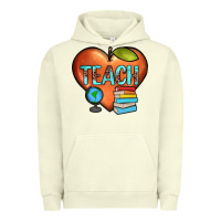 Pigment Pistachio teach heart Urban Hoodie - JahusDesignShop