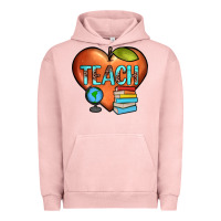 Pigment Salmon teach heart Urban Hoodie - JahusDesignShop