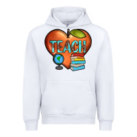 White teach heart Urban Hoodie - JahusDesignShop