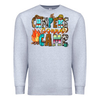 Heather Grey campers gonna camp Premium Sweatshirt - Zillion Design Studio