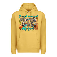 Antique Gold stressed depressed pumpkin spice obsessed Premium Hoodie - AdoDesignShop