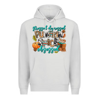 Dove Grey stressed depressed pumpkin spice obsessed Premium Hoodie - AdoDesignShop