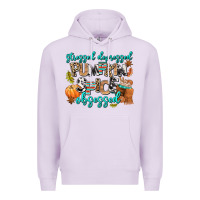 Lilac stressed depressed pumpkin spice obsessed Premium Hoodie - AdoDesignShop