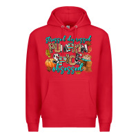 Red stressed depressed pumpkin spice obsessed Premium Hoodie - AdoDesignShop