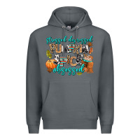 Rock stressed depressed pumpkin spice obsessed Premium Hoodie - AdoDesignShop