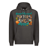 Smoke stressed depressed pumpkin spice obsessed Premium Hoodie - AdoDesignShop