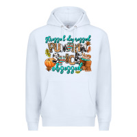 White stressed depressed pumpkin spice obsessed Premium Hoodie - AdoDesignShop