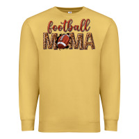 Antique Gold football mama Premium Sweatshirt - texasbilliewilder
