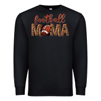 Black football mama Premium Sweatshirt - texasbilliewilder