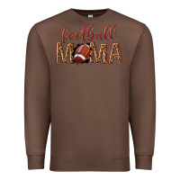 Chestnut football mama Premium Sweatshirt - texasbilliewilder