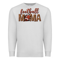 Dove Grey football mama Premium Sweatshirt - texasbilliewilder