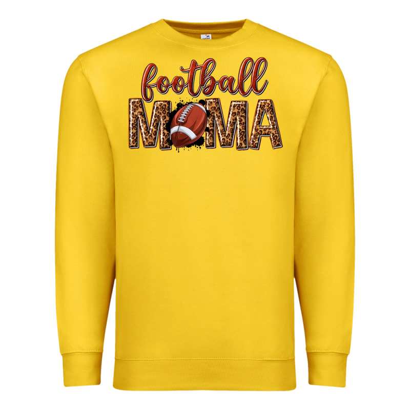 Football Mama Premium Sweatshirt by texasbilliewilder | Teevron