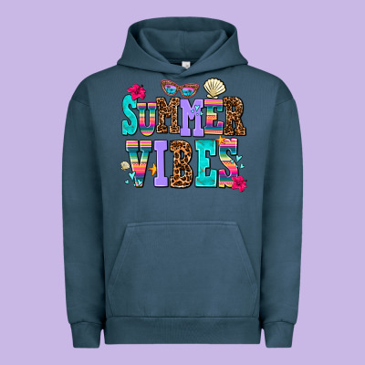 Summer Vibes Urban Hoodie Designed By Adodesignshop