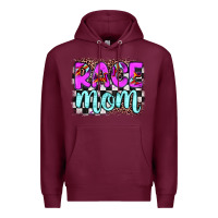 Burgundy race mom Premium Hoodie - JahusDesignShop