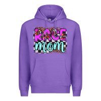 Purple race mom Premium Hoodie - JahusDesignShop
