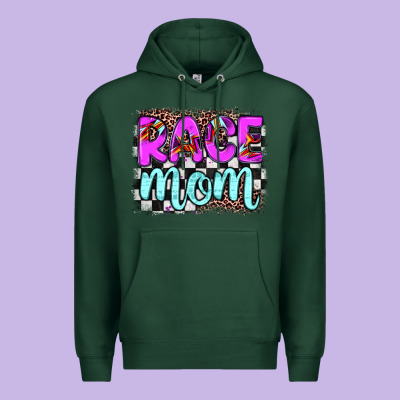 Race Mom Premium Hoodie Designed By Jahusdesignshop
