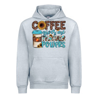 Heather Grey coffee gives me teacher powers Urban Hoodie - JahusDesignShop