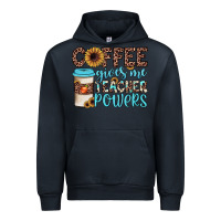 Navy coffee gives me teacher powers Urban Hoodie - JahusDesignShop