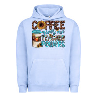 Pigment Grape Ice coffee gives me teacher powers Urban Hoodie - JahusDesignShop