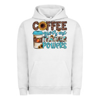 Pigment Lunar Rock coffee gives me teacher powers Urban Hoodie - JahusDesignShop