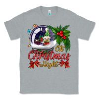 Heather Grey oh christmas night snow globe Classic Tee - BundleAndBundleShop
