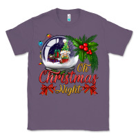 Lavender oh christmas night snow globe Classic Tee - BundleAndBundleShop