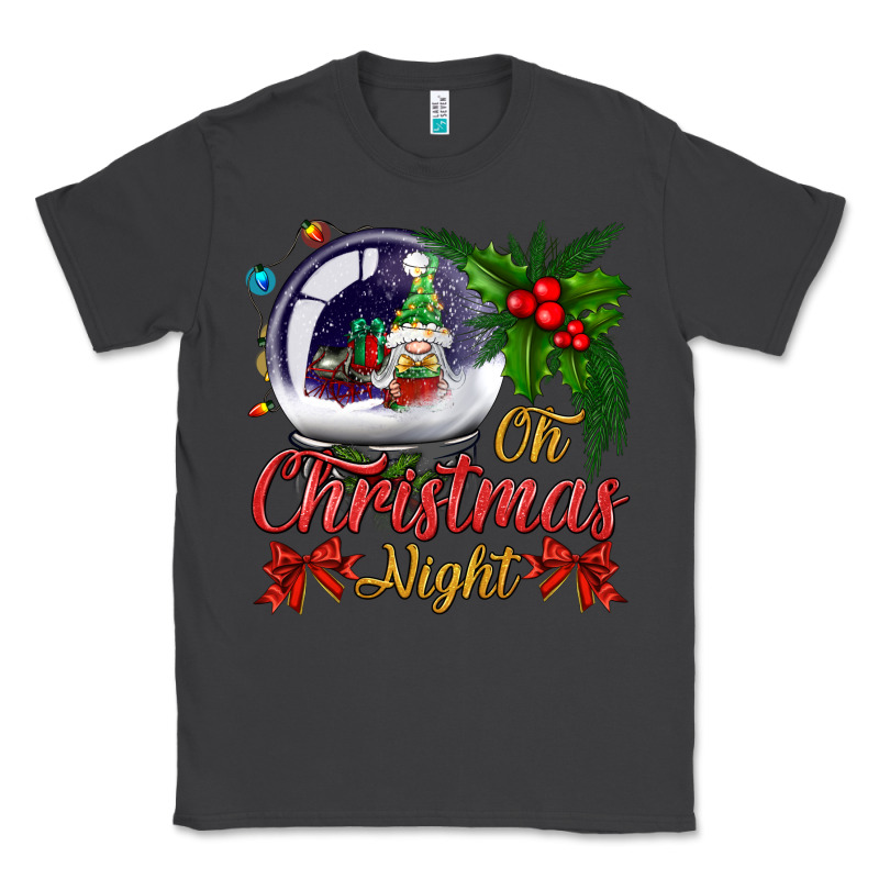 Oh Christmas Night Snow Globe Classic Tee by BundleAndBundleShop | Teevron