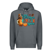 Rock my blood type is pumpkin spice Premium Hoodie - AdoDesignShop