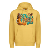 My Blood Type Is Pumpkin Spice Premium Hoodie | Teevron