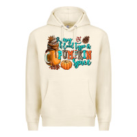 Tofu my blood type is pumpkin spice Premium Hoodie - AdoDesignShop