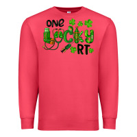 Cardinal One Lucky Respiratory Terapist Premium Sweatshirt - RanaPortraitStore