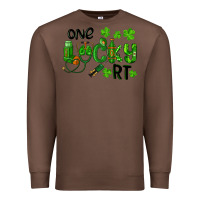 Chestnut One Lucky Respiratory Terapist Premium Sweatshirt - RanaPortraitStore