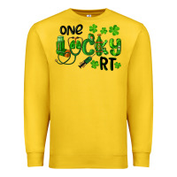 Lemon One Lucky Respiratory Terapist Premium Sweatshirt - RanaPortraitStore