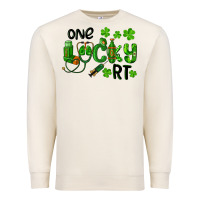 Sandshell One Lucky Respiratory Terapist Premium Sweatshirt - RanaPortraitStore