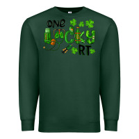 Sports Green One Lucky Respiratory Terapist Premium Sweatshirt - RanaPortraitStore