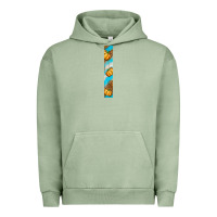 Pigment Oil Green fall pumpkin Urban Hoodie - BundleAndBundleShop
