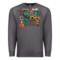 Charcoal Heather teaching my tribe Premium Sweatshirt - Zillion Design Studio