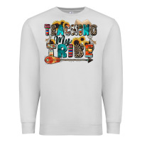 Dove Grey teaching my tribe Premium Sweatshirt - Zillion Design Studio