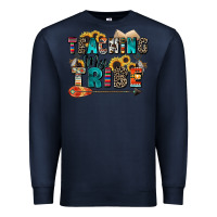 Navy teaching my tribe Premium Sweatshirt - Zillion Design Studio