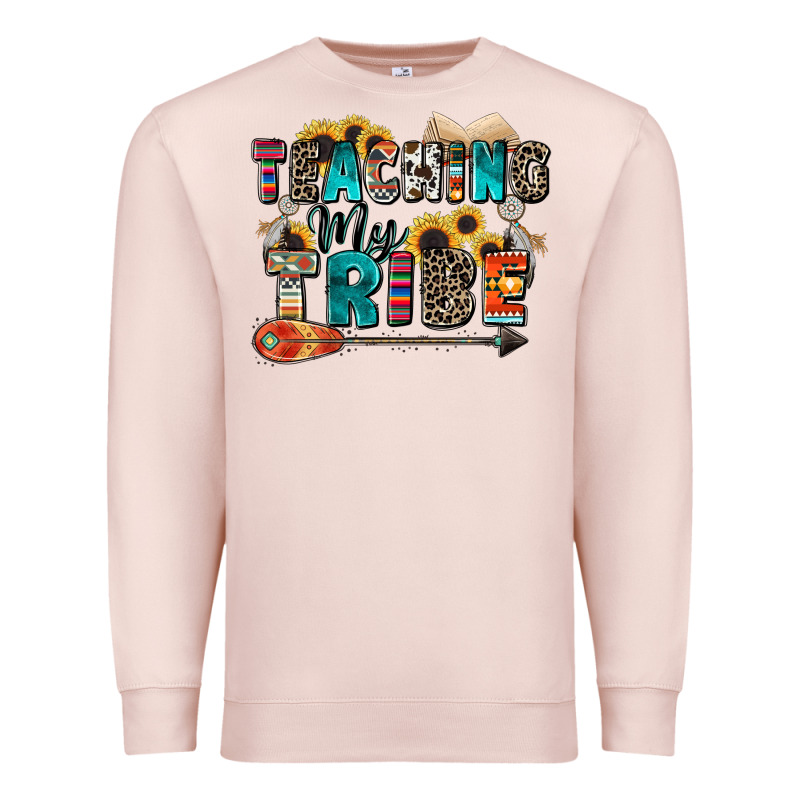 Teaching My Tribe Premium Sweatshirt by Zillion Design Studio | Teevron