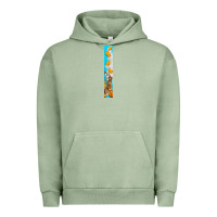 Pigment Oil Green butterfly fall Urban Hoodie - BundleAndBundleShop