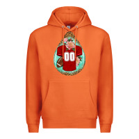 Carrot american football and western roses teardrop Premium Hoodie - BundleAndBundleShop