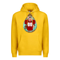 Lemon american football and western roses teardrop Premium Hoodie - BundleAndBundleShop