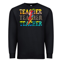 Black teacher teacher Premium Sweatshirt - Zillion Design Studio