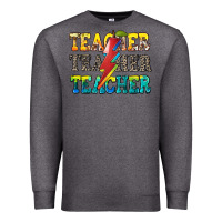 Charcoal Heather teacher teacher Premium Sweatshirt - Zillion Design Studio